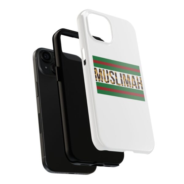 Muslimah in Leopard :  Dual Layer Phone Case - Image 89