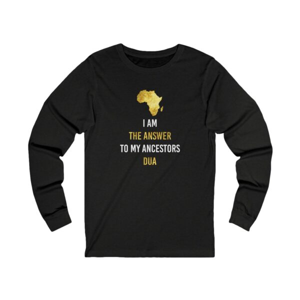 Ancestors Dua Unisex Jersey Long Sleeve Tee - Image 3