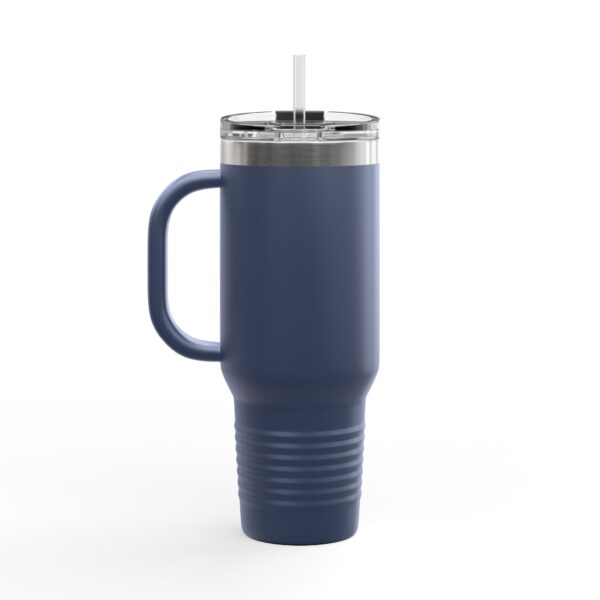 Inspirational Insulated Travel Mug - 40oz, "I Am The Answer To My Ancestors’ Aura" - Image 4