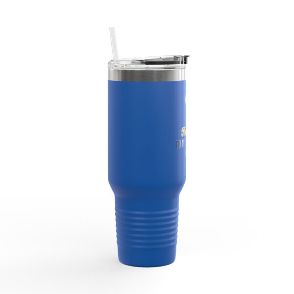 Inspirational Insulated Travel Mug - 40oz, "I Am The Answer To My Ancestors’ Aura" - Image 25