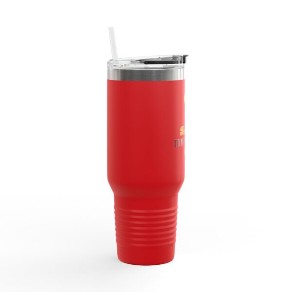 Inspirational Insulated Travel Mug - 40oz, "I Am The Answer To My Ancestors’ Aura" - Image 13
