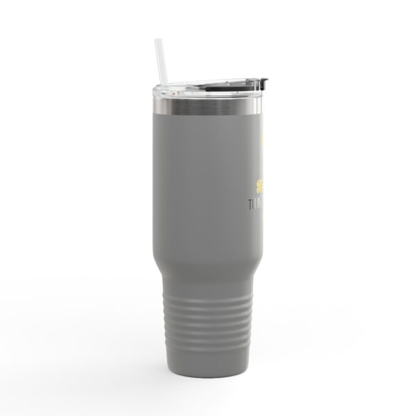 Inspirational Insulated Travel Mug - 40oz, "I Am The Answer To My Ancestors’ Aura" - Image 9