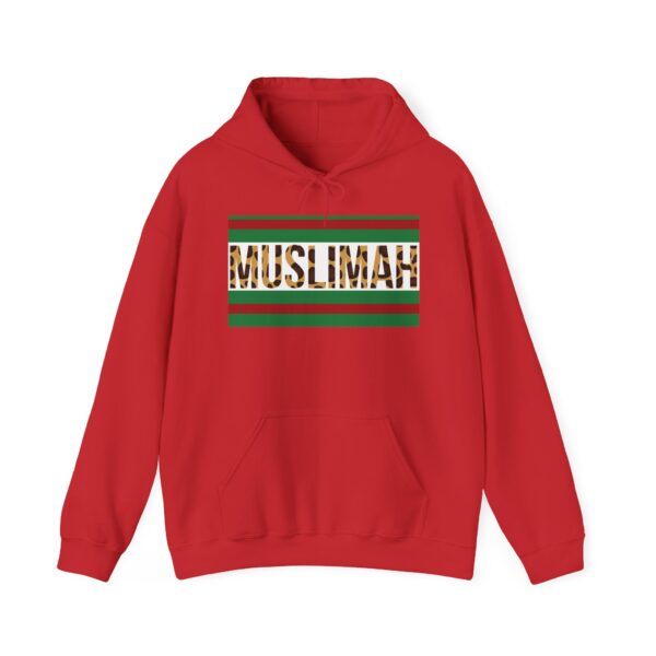 Muslimah Leopard Black Hooded Sweatshirt - Image 8
