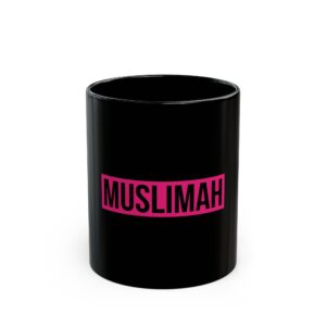 Muslimah Black Mug