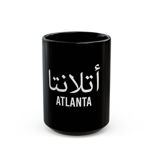Atlanta Black mug 11oz - Image 5