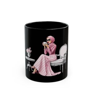 Sipping Chic In Pink Mug