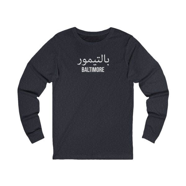 Baltimore Unisex Long Sleeve Tee - Image 5
